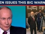 Putin greeted by dancing robot at AI conference Putin greeted by dancing robot at AI conference