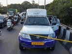 The incident occurred when the vehicle was transporting cash from a bank branch in JP Nagar. (PTI) The incident occurred when the vehicle was transporting cash from a bank branch in JP Nagar. (PTI)