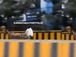 The unusual moment quickly gained traction online. (Image-X(Karnataka Portfolio)
