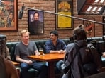 American TV host and comedian Conan O’Brien was seen at a pub in Bengaluru.(Image-X)