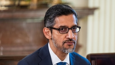 Sundar Pichai said no one is immune to the AI bubble burst. (Bloomberg) Sundar Pichai said no one is immune to the AI bubble burst. (Bloomberg)