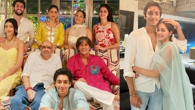 Ahaan Panday and family Ahaan Panday and family