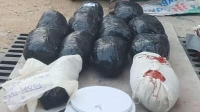 Around 9kg of suspected heroin worth  ₹18 crore was seized on Wednesday from the Jalukbari area of Assam’s Guwahati.