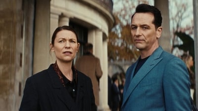 Claire Danes and Matthew Rhys in a still from The Beast in Me
