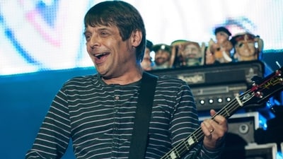 Gary Mounfield, the former bass player of the Stone Roses and Primal Scream, has died aged 63. (AP) Gary Mounfield, the former bass player of the Stone Roses and Primal Scream, has died aged 63. (AP)