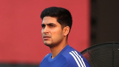 India's Shubman Gill, in September (REUTERS)