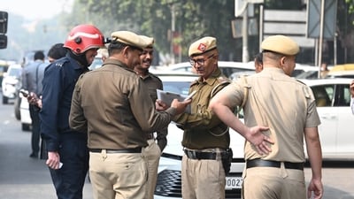The police control received a call around 3pm on Tuesday about a boy falling from a metro station building in west Delhi.(PTI File/Representative Image) (RAJ K RAJ /HT PHOTO)
