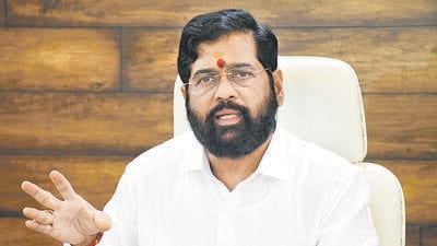 Deputy chief minister and Shiv Sena chief Eknath Shinde will inaugurate the statue (HT PHOTO) Deputy chief minister and Shiv Sena chief Eknath Shinde will inaugurate the statue (HT PHOTO)