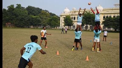 First-time entry: LU’s rugby team punches its ticket to Khelo India Univ Games (Mushtaq Ali/HT Photo) First-time entry: LU’s rugby team punches its ticket to Khelo India Univ Games (Mushtaq Ali/HT Photo)