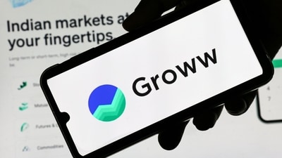 Groww crossed the ₹1 lakh crore market capitalisation mark in record time, an achievement that made headlines. (Bloomberg) Groww crossed the ₹1 lakh crore market capitalisation mark in record time, an achievement that made headlines. (Bloomberg)
