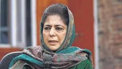 J&K former CM and PDP chief Mehbooba Mufti (File)