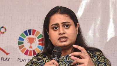 Shreyasi Singh won the Jamui constituency for the second consecutive time. (PTI) Shreyasi Singh won the Jamui constituency for the second consecutive time. (PTI)