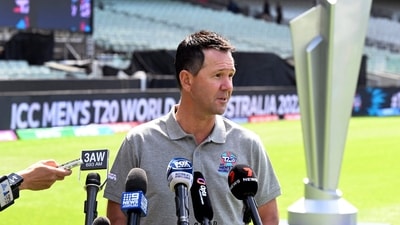 Ricky Ponting delivered his predictions for the upcoming 2025-26 Ashes in Australia. (AFP) Ricky Ponting delivered his predictions for the upcoming 2025-26 Ashes in Australia. (AFP)