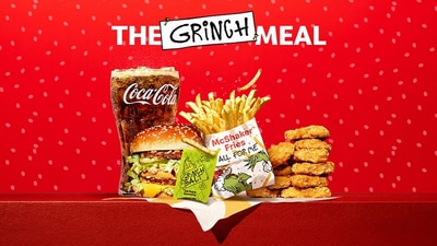 McDonald's launches new The Grinch Meal: Here's what's in it (McDonald's) McDonald's launches new The Grinch Meal: Here's what's in it (McDonald's)