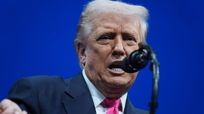 President Donald Trump has drawn a lot of flak for saying 'quiet piggy' to a Bloomberg reporter. (AP) President Donald Trump has drawn a lot of flak for saying 'quiet piggy' to a Bloomberg reporter. (AP)