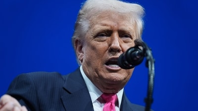Trump, in the recent days, confronted two journalists from US news outlets ABC News and Bloomberg after their questions. (AP) Trump, in the recent days, confronted two journalists from US news outlets ABC News and Bloomberg after their questions. (AP)