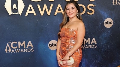 Andrea Vasquez attends the 59th Annual CMA Awards at Music City Center on November 19, 2025 in Nashville, Tennessee. (Getty Images via AFP) Andrea Vasquez attends the 59th Annual CMA Awards at Music City Center on November 19, 2025 in Nashville, Tennessee. (Getty Images via AFP)