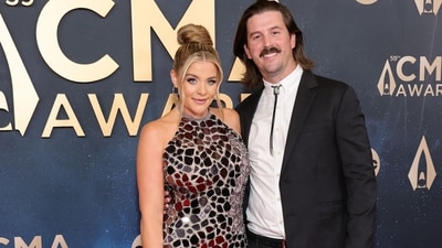 (L-R) Lauren Alaina and Cam Arnold attend the 59th Annual CMA Awards at Music City Center on November 19, 2025 in Nashville, Tennessee (Getty Images via AFP) (L-R) Lauren Alaina and Cam Arnold attend the 59th Annual CMA Awards at Music City Center on November 19, 2025 in Nashville, Tennessee (Getty Images via AFP)