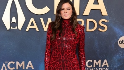 Karen Fairchild attends the 59th Annual CMA Awards at Music City Center on November 19, 2025 in Nashville, Tennessee. (Getty Images via AFP) Karen Fairchild attends the 59th Annual CMA Awards at Music City Center on November 19, 2025 in Nashville, Tennessee. (Getty Images via AFP)