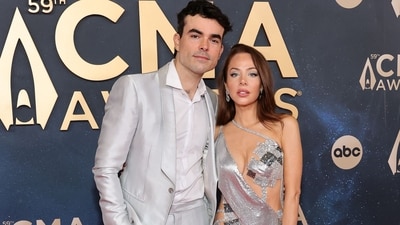 Jake Etheridge and MacKenzie Porter of Thelma & James attend the 59th Annual CMA Awards at Music City Center on November 19, 2025 in Nashville, Tennessee. (Getty Images via AFP) Jake Etheridge and MacKenzie Porter of Thelma & James attend the 59th Annual CMA Awards at Music City Center on November 19, 2025 in Nashville, Tennessee. (Getty Images via AFP)