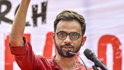 Former JNU student Umar Khalid. (PTI) Former JNU student Umar Khalid. (PTI)