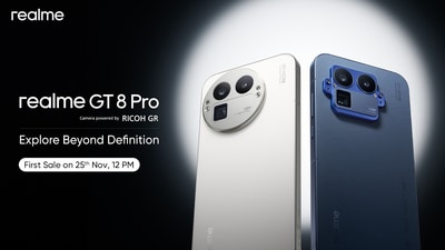 Realme GT 8 Pro 5G mobile debuts with Snapdragon 8 Elite Gen 5 processor in India. (Realme)