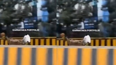 The unusual moment quickly gained traction online. (Image-X(Karnataka Portfolio) The unusual moment quickly gained traction online. (Image-X(Karnataka Portfolio)