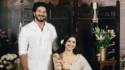 Dulquer Salmaan and Bhagyashri Borse starred opposite each other for the first time in Kaantha. Dulquer Salmaan and Bhagyashri Borse starred opposite each other for the first time in Kaantha.