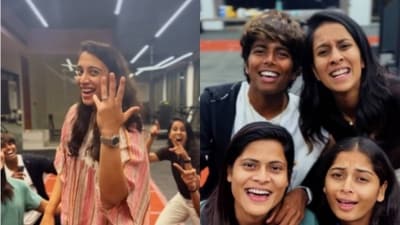 Smriti Mandhana announced her engagement to Palash Muchhal Smriti Mandhana announced her engagement to Palash Muchhal