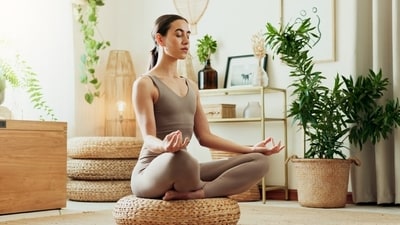 Meditation helps to calm down your mind, easing the tension, which is good for your brain health. (Picture credit: Shutterstock) Meditation helps to calm down your mind, easing the tension, which is good for your brain health. (Picture credit: Shutterstock)