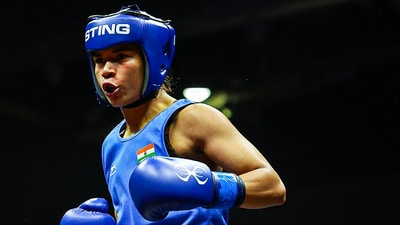 Two-time World Champion Nikhat Zareen dismantled Chinese Taipei’s Guo Yi Xuan 5:0 Two-time World Champion Nikhat Zareen dismantled Chinese Taipei’s Guo Yi Xuan 5:0