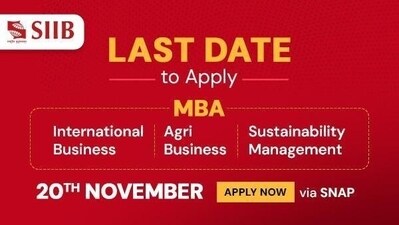 Last Chance to Apply: SIIB Admissions Closing Soon Through SNAP 2025 Last Chance to Apply: SIIB Admissions Closing Soon Through SNAP 2025