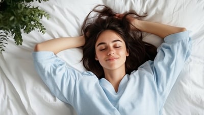 Sleeping without a pillow may improve neck alignment for some people, but it depends on your sleeping posture. (Adobe Stock) Sleeping without a pillow may improve neck alignment for some people, but it depends on your sleeping posture. (Adobe Stock)