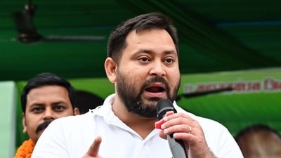 Tejashwi Yadav has won from the Raghopur assembly seat in 2015 and 2020 Bihar assembly polls. (File/ANI) Tejashwi Yadav has won from the Raghopur assembly seat in 2015 and 2020 Bihar assembly polls. (File/ANI)