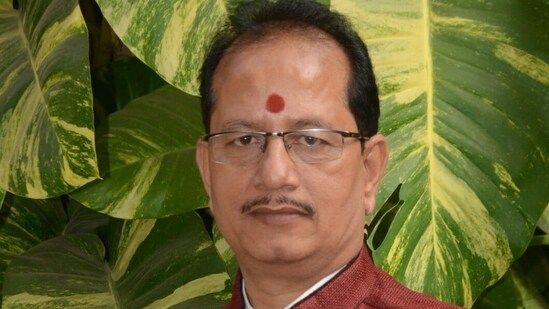 Vijay Kumar Sinha was made the deputy leader of the BJP legislative party in Bihar last year. (@VijayKrSinhaBih/X)