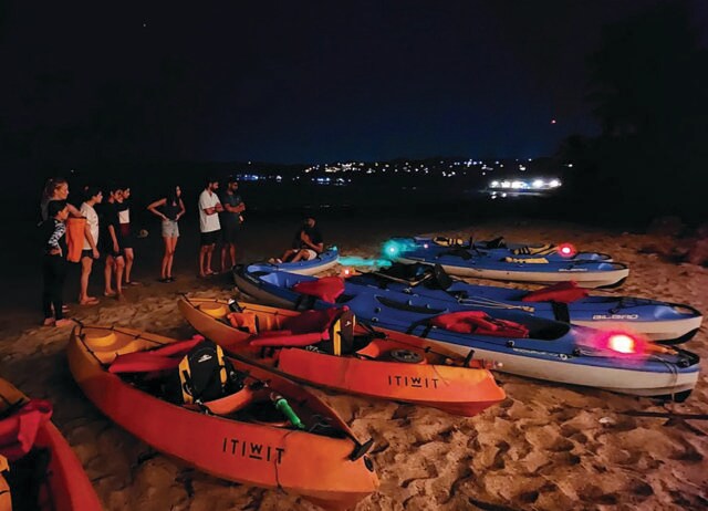 Young Millennials are swapping partying for moonlight kayaking and sailing. (ADVENTURE BREAKS) Young Millennials are swapping partying for moonlight kayaking and sailing. (ADVENTURE BREAKS)