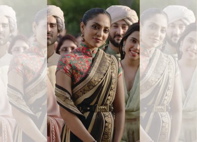 In Made in Heaven, Sobhita Dhulipala’s saris were elegant and board-meeting-ready. In Made in Heaven, Sobhita Dhulipala’s saris were elegant and board-meeting-ready.