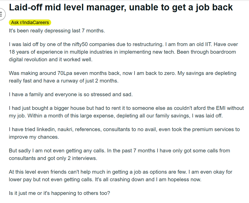 Screengrab of the Reddit post. (Reddit) Screengrab of the Reddit post. (Reddit)