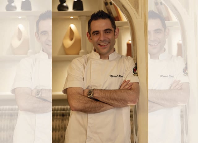 Chef Manuel Olveira of Mumbai’s La Loca Maria cooked with pal Ebenezer at Farmlore recently. Chef Manuel Olveira of Mumbai’s La Loca Maria cooked with pal Ebenezer at Farmlore recently.