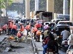Footpaths around five Pune Metro stations are in poor condition over a four-kilometre stretch, according to Pedestrian Friendliness Assessment Report. ((PIC FOR REPRESENTATION)) Footpaths around five Pune Metro stations are in poor condition over a four-kilometre stretch, according to Pedestrian Friendliness Assessment Report. ((PIC FOR REPRESENTATION))