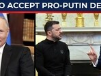 Trump pushing Zelensky to accept pro-Putin deal? Trump pushing Zelensky to accept pro-Putin deal?