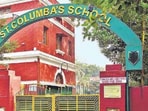 Parents and fellow students held a protest outside the school in central Delhi. 
