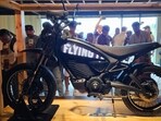 The Royal Enfield Flying Flea S6 makes its India debut at Motoverse 2025, held in Goa