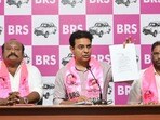 తెలంగాణ భవన్ లో కేటీఆర్ మీడియా సమావేశం