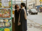 Rama Duwaji and Zohran Mamdani in their wedding photos.