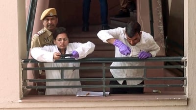 The committee also stated that the “spot of fall was washed” before forensic examination could take place. (ANI Video Grab) The committee also stated that the “spot of fall was washed” before forensic examination could take place. (ANI Video Grab)