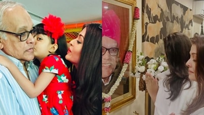Aishwarya Rai Bachchan shares unseen pics with Aaradhya Bachchan remembering Daddy-Ajja on his birthday. Aishwarya Rai Bachchan shares unseen pics with Aaradhya Bachchan remembering Daddy-Ajja on his birthday.
