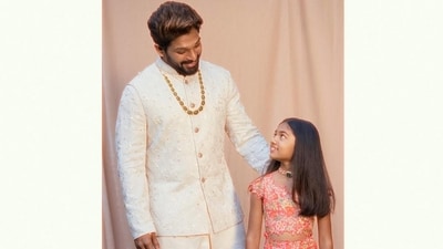 Allu Arjun and Sneha Reddy's daughter Arha was born in 2016. (Instagram/ Allu Arjun) Allu Arjun and Sneha Reddy's daughter Arha was born in 2016. (Instagram/ Allu Arjun)