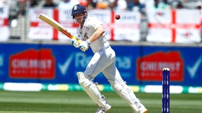 Initially, Harry Brook's 52 took England to 172 in 32.5 overs. (AP)