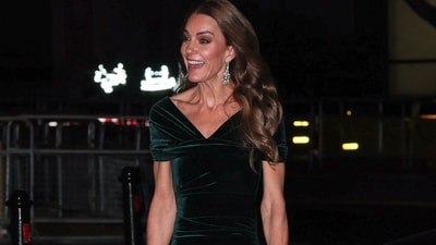 Britain's Catherine, Princess of Wales, arrives for the Royal Variety Performance at the Royal Albert Hall, in London, Britain, November 19, 2025 (REUTERS)